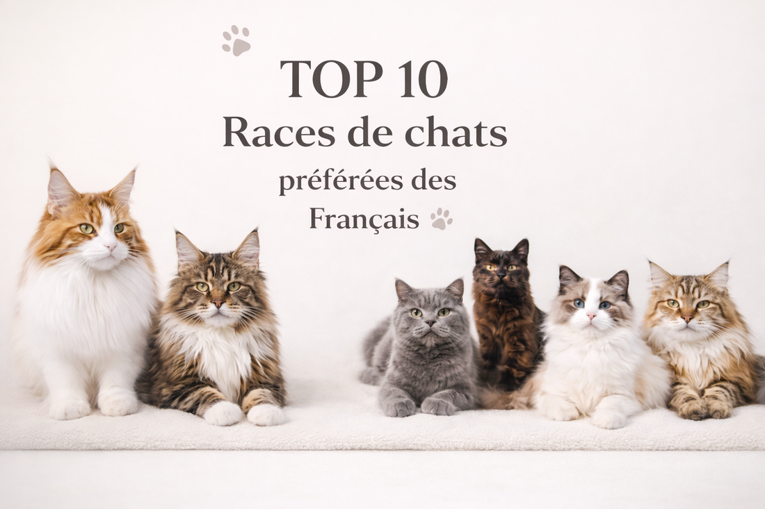 Top 10 des races de chats préférées des Français
