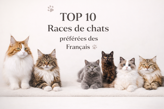 Top 10 des races de chats préférées des Français