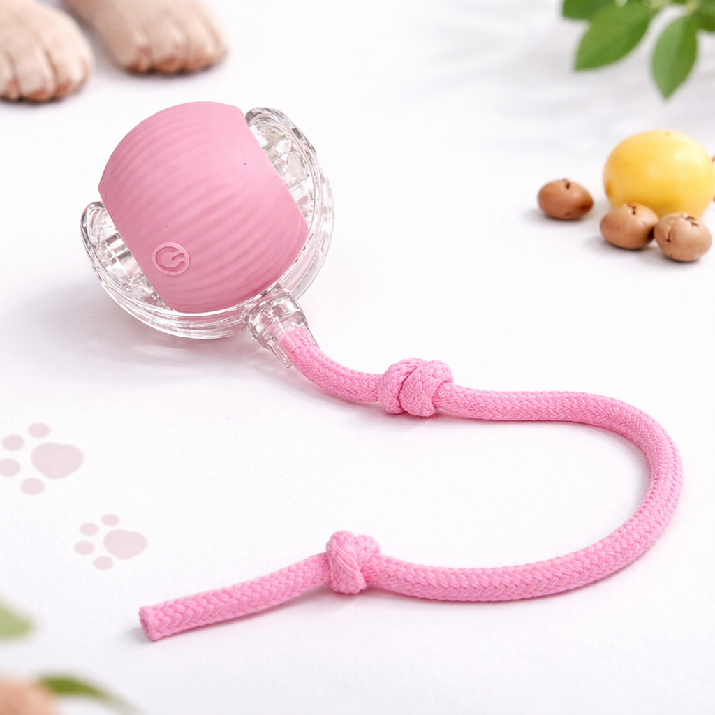 Balle interactive pour chat – jouet intelligent rechargeable